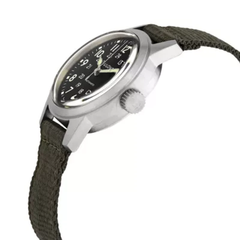 Bulova VWI Special Edition HACK Automatic Black Dial Men's Watch 96A259