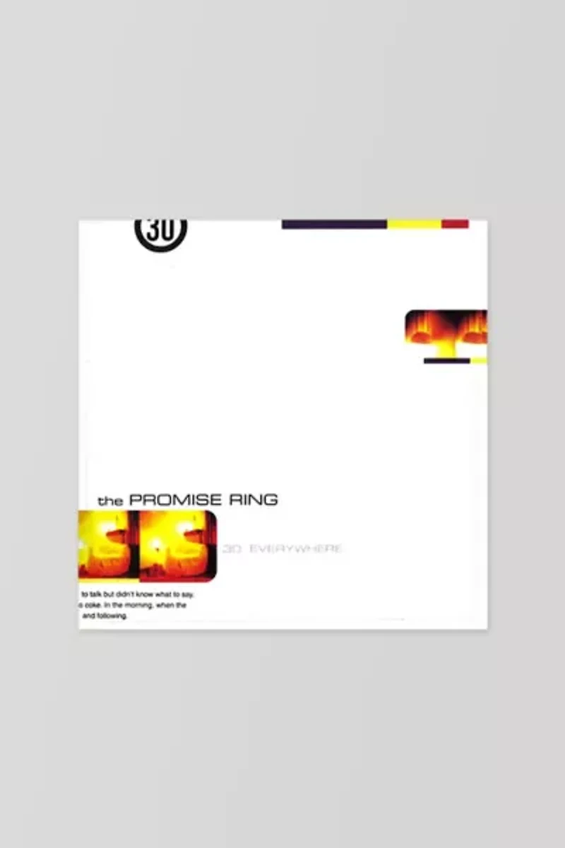 Promise Ring - 30 Degrees Everywhere LP