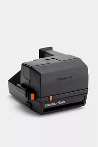 Vintage Polaroid Red Stripe 600 Instant Camera Refurbished by Retrospekt
