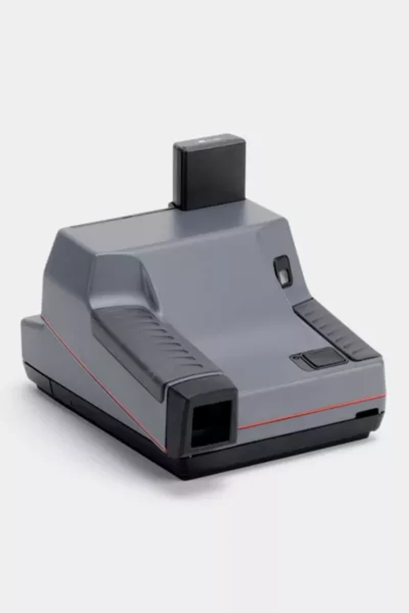 Vintage Polaroid Grey Impulse 600 Instant Camera Refurbished by Retrospekt