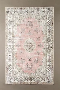 Jewel Printed Washable Rug