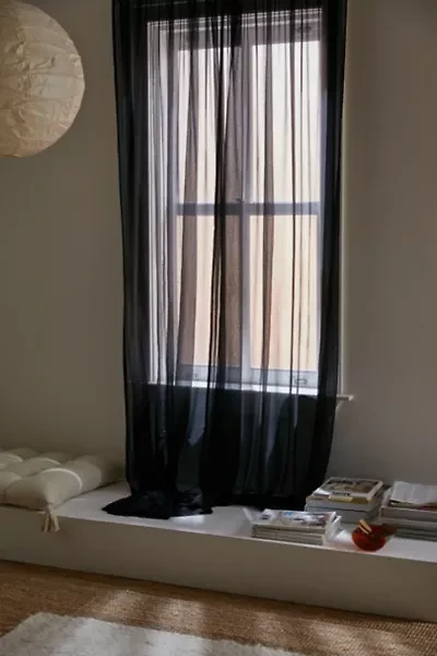 Chiffon Sheer Curtain Window Panel