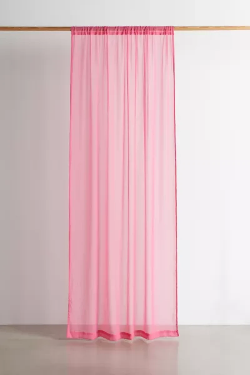 Chiffon Sheer Curtain Window Panel