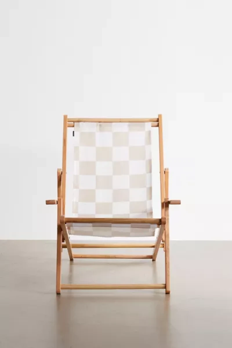 migraneuse For Deny 1989 Check Outdoor Folding Chair