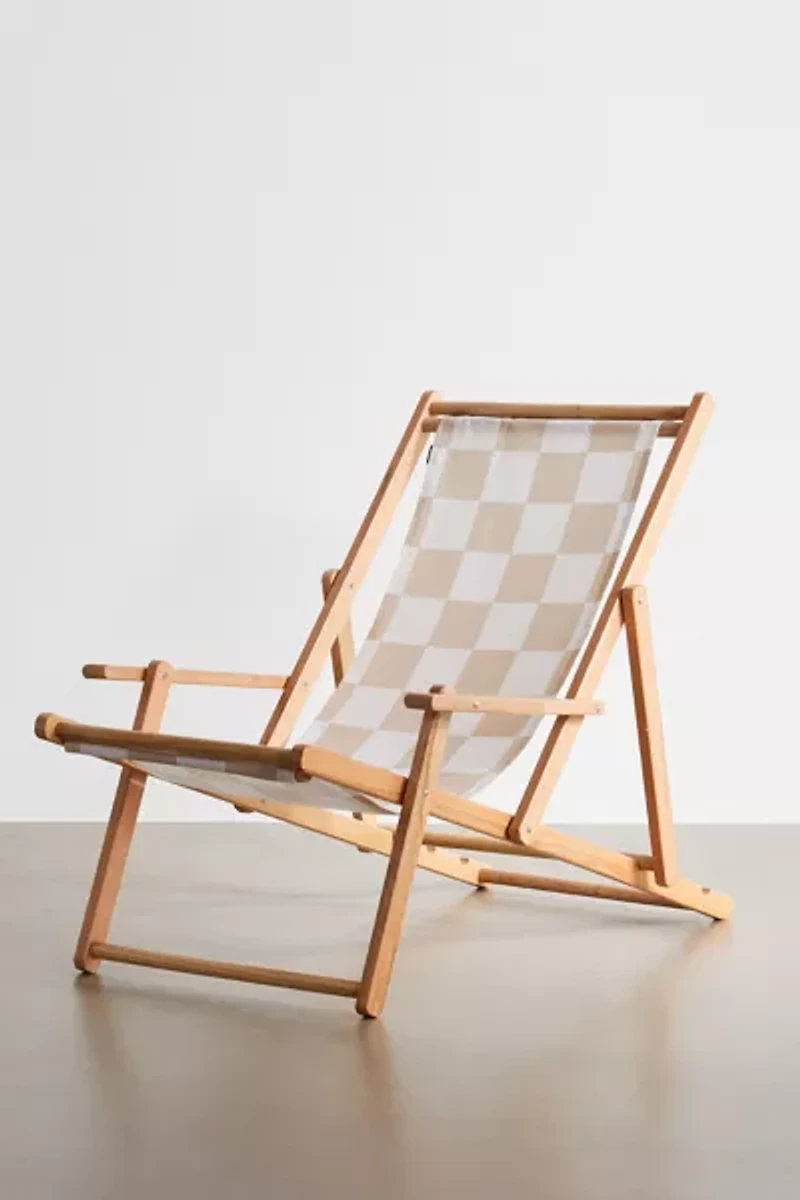 migraneuse For Deny 1989 Check Outdoor Folding Chair