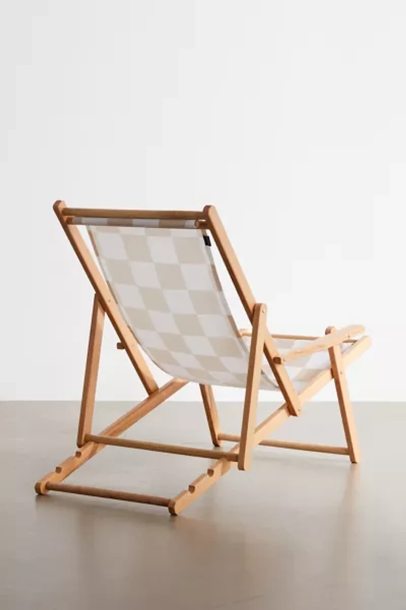 migraneuse For Deny 1989 Check Outdoor Folding Chair