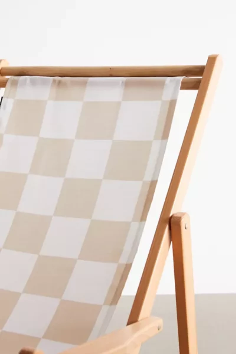 migraneuse For Deny 1989 Check Outdoor Folding Chair