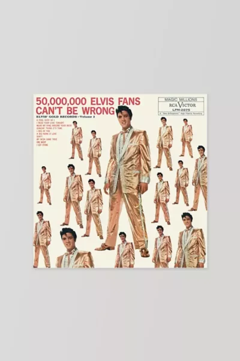 Elvis Presley - 50,000,000 Elvis Fans Can't Be Wrong: Elvis Gold LP