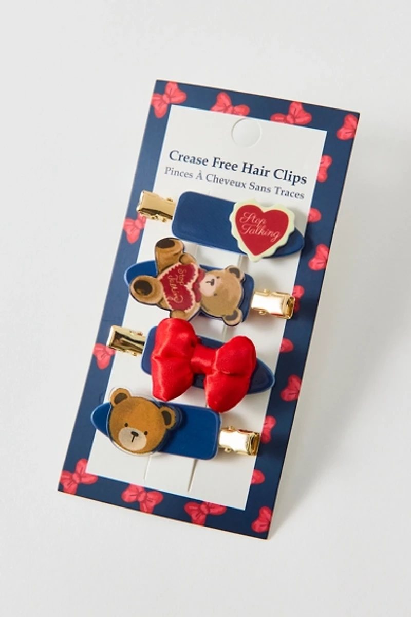 Crease-Free Hair Clip Set