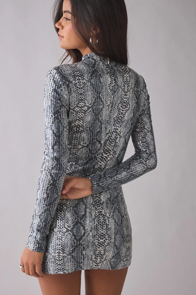 by.DYLN Kira Long Sleeve Mini Dress