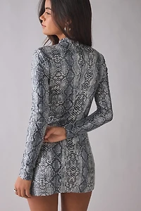 by.DYLN Kira Long Sleeve Mini Dress