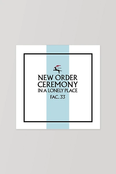 New Order - Ceremony (Version 2) LP
