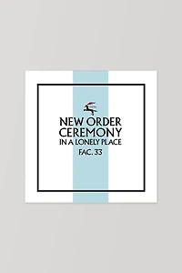 New Order - Ceremony (Version 2) LP