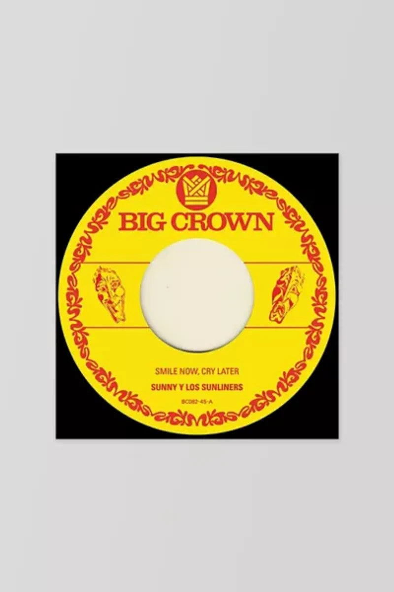 Sunny & The Sunliners - Smile Now Cry Later / I Only Have Eyes For You LP