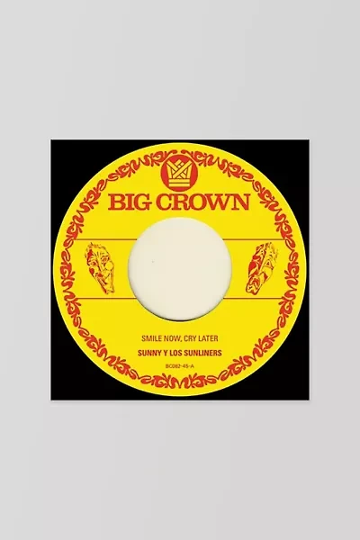 Sunny & The Sunliners - Smile Now Cry Later / I Only Have Eyes For You LP