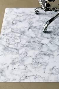 Matterly 9to5 Marble Print Desk Mat