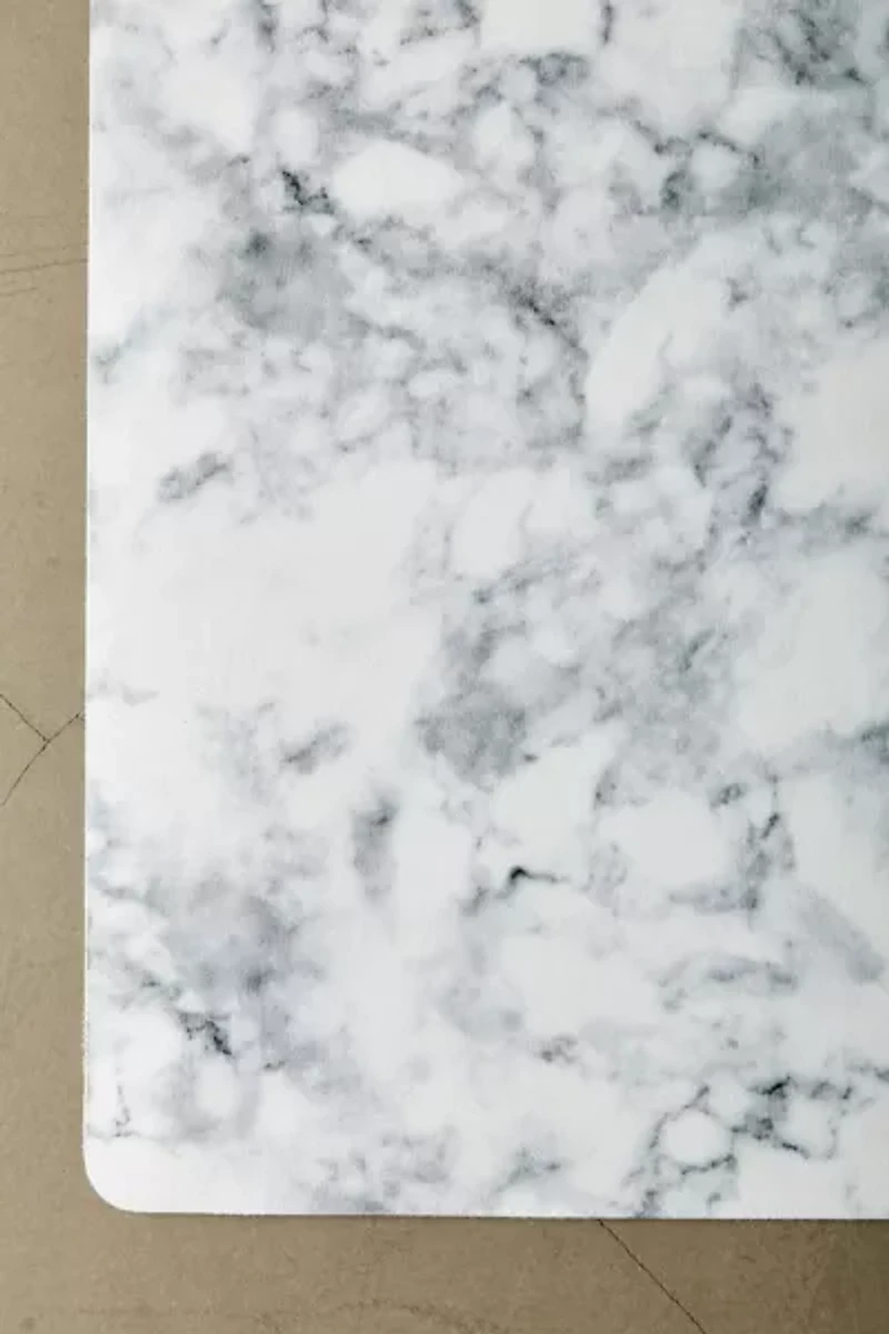 Matterly 9to5 Marble Print Desk Mat