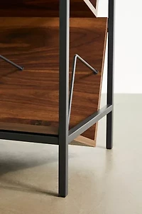 Record Storage Shelf