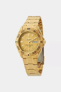 Seiko Seiko 5 Sports Automatic Gold Dial Men's Watch SNZB26J1