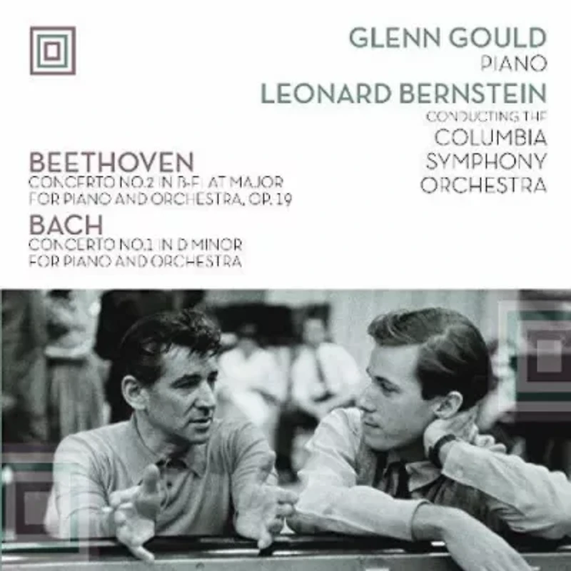 Glenn Gould - Plays Beethoven Concerto 2 & Bach Concerto 1 LP