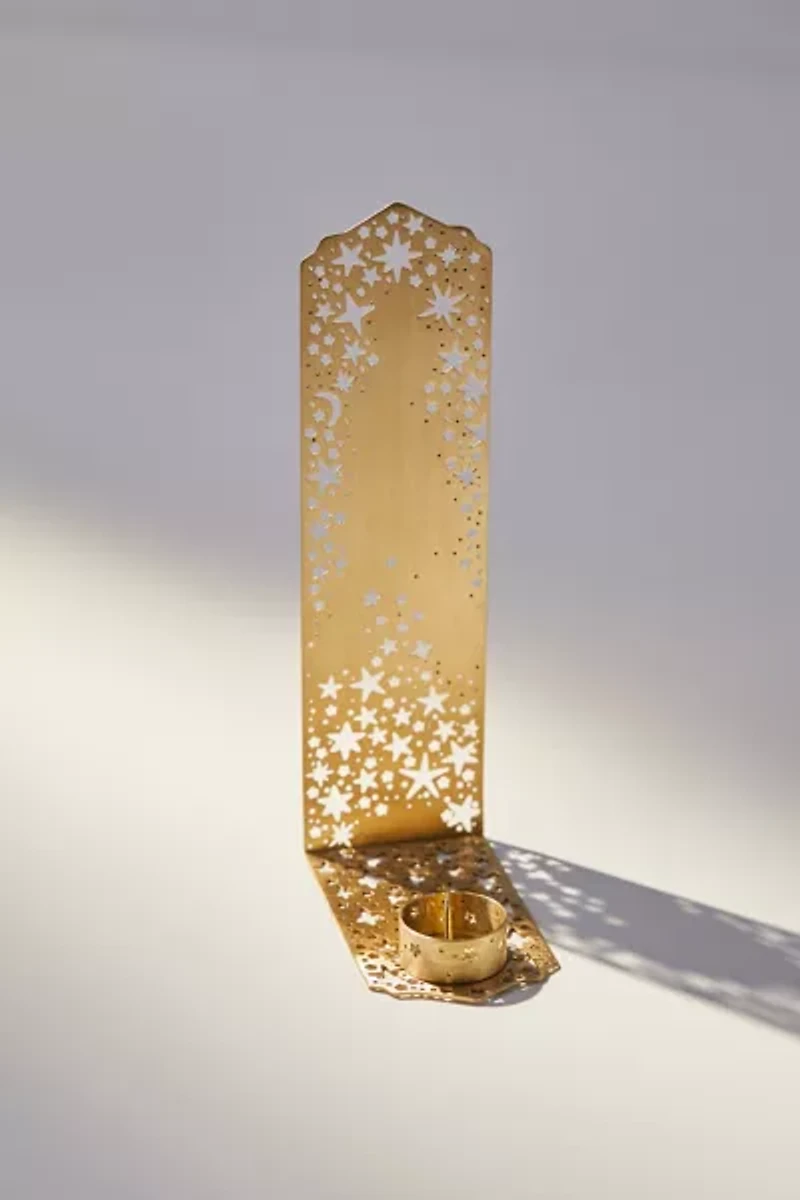 Ariana Ost Twinkling Star Wall Taper Candle Holder