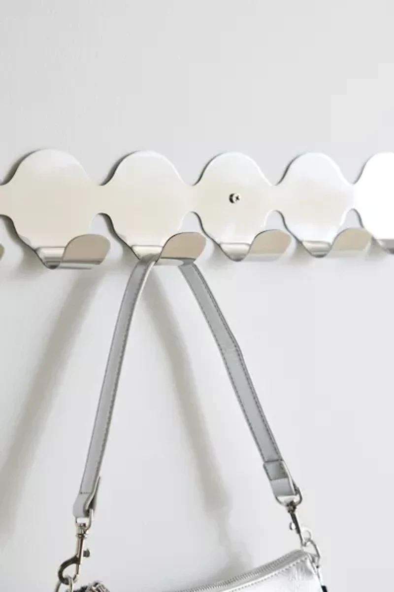 Nala Wavy Metal Wall Multi-Hook