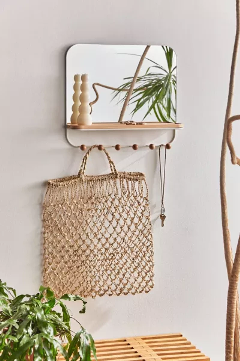Estique Multi-Hook Mirror