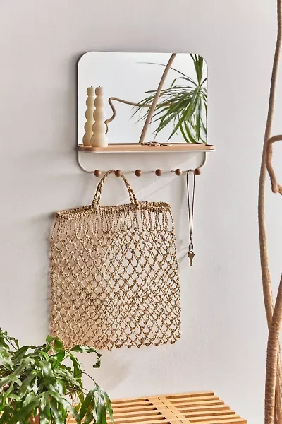 Estique Multi-Hook Mirror