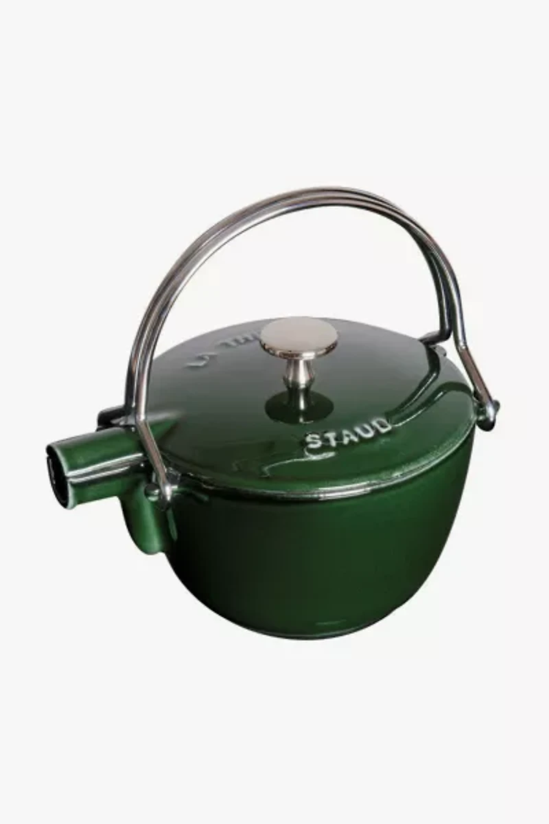 Staub Cast Iron 1-qt Round Tea Kettle