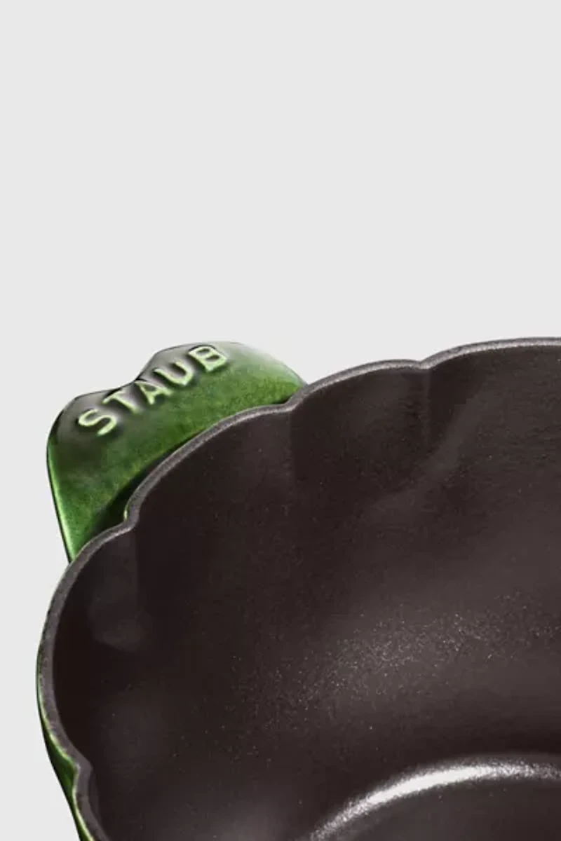 Staub Cast Iron 3-qt Artichoke Cocotte - Basil