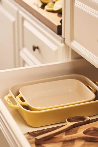 Staub Ceramic 2-pc Rectangular Baking Dish Set