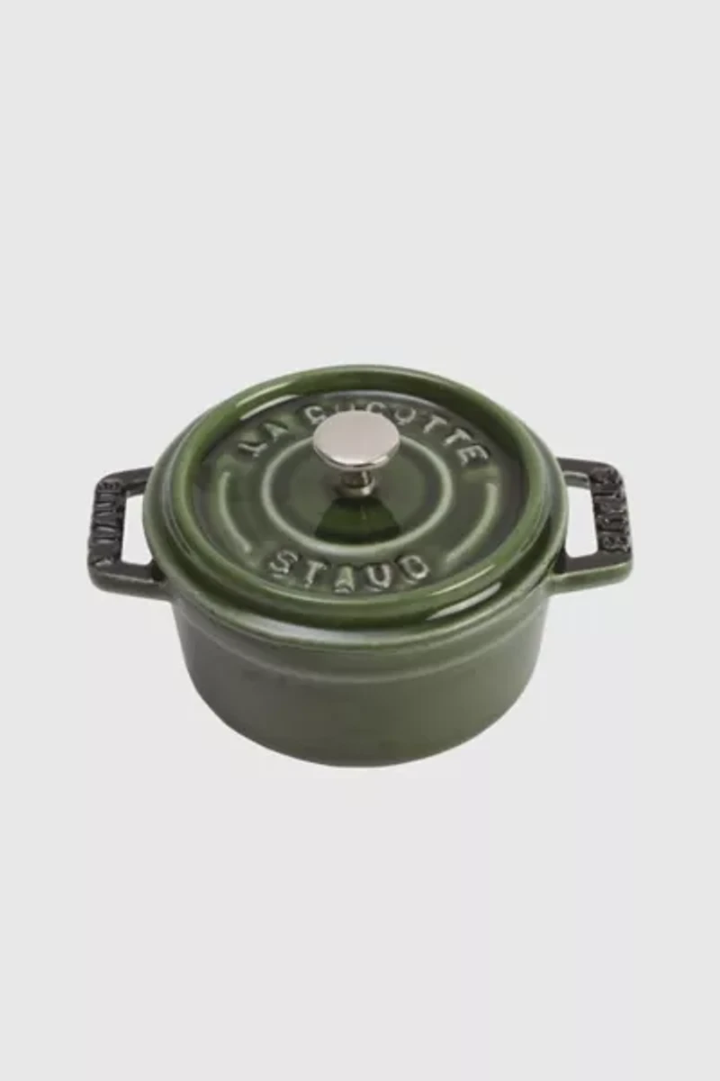 Staub Cast Iron 0.25-qt Mini Round Cocotte