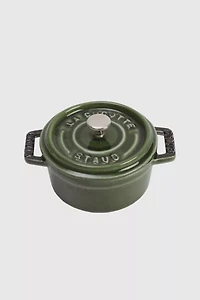 Staub Cast Iron 0.25-qt Mini Round Cocotte
