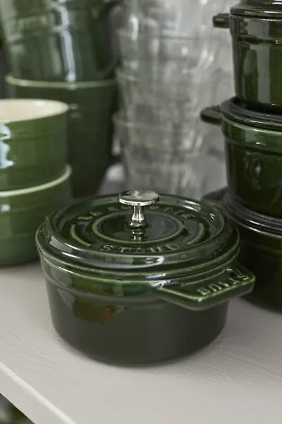 Staub Cast Iron 0.25-qt Mini Round Cocotte