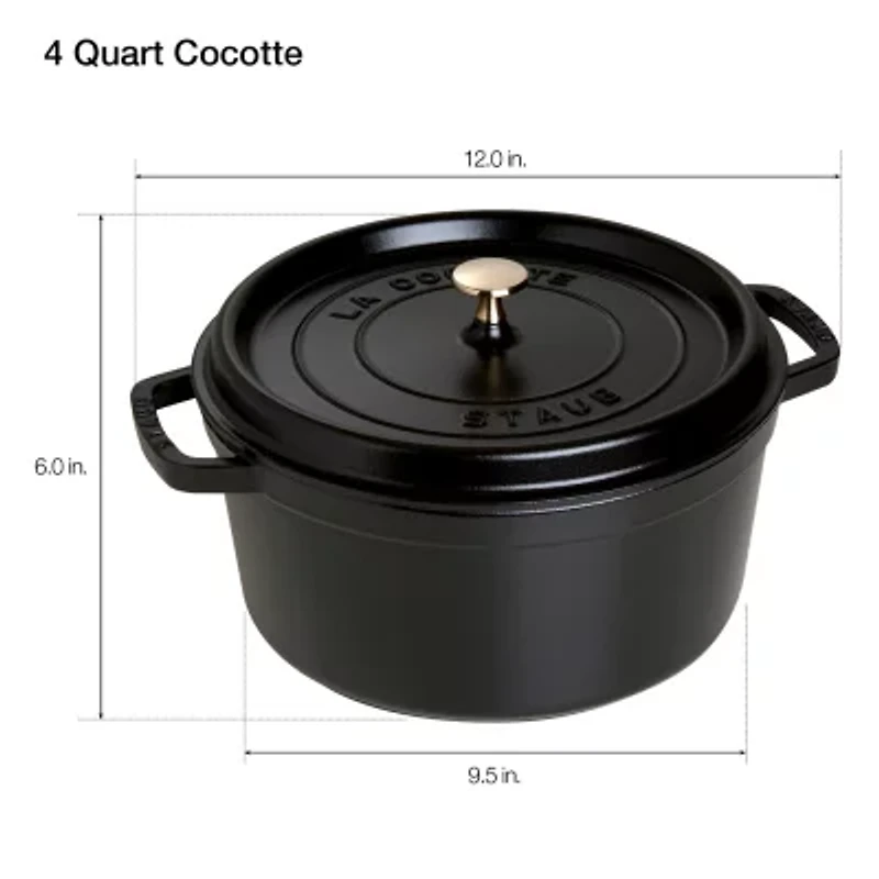 Staub Cast Iron -qt Round Cocotte