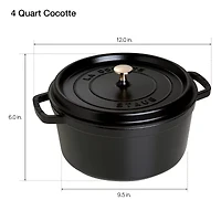 Staub Cast Iron -qt Round Cocotte