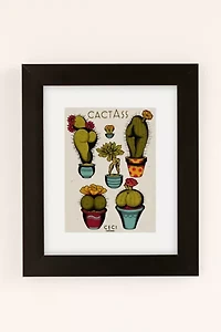 CeciTattoos Cactass Art Print