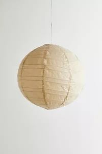 Rice Paper Orb Pendant Light