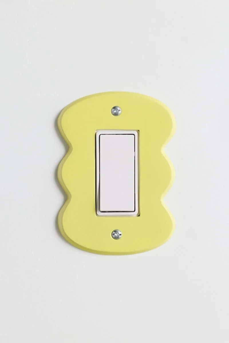 Maura Squiggle Shape Light Switch Cover