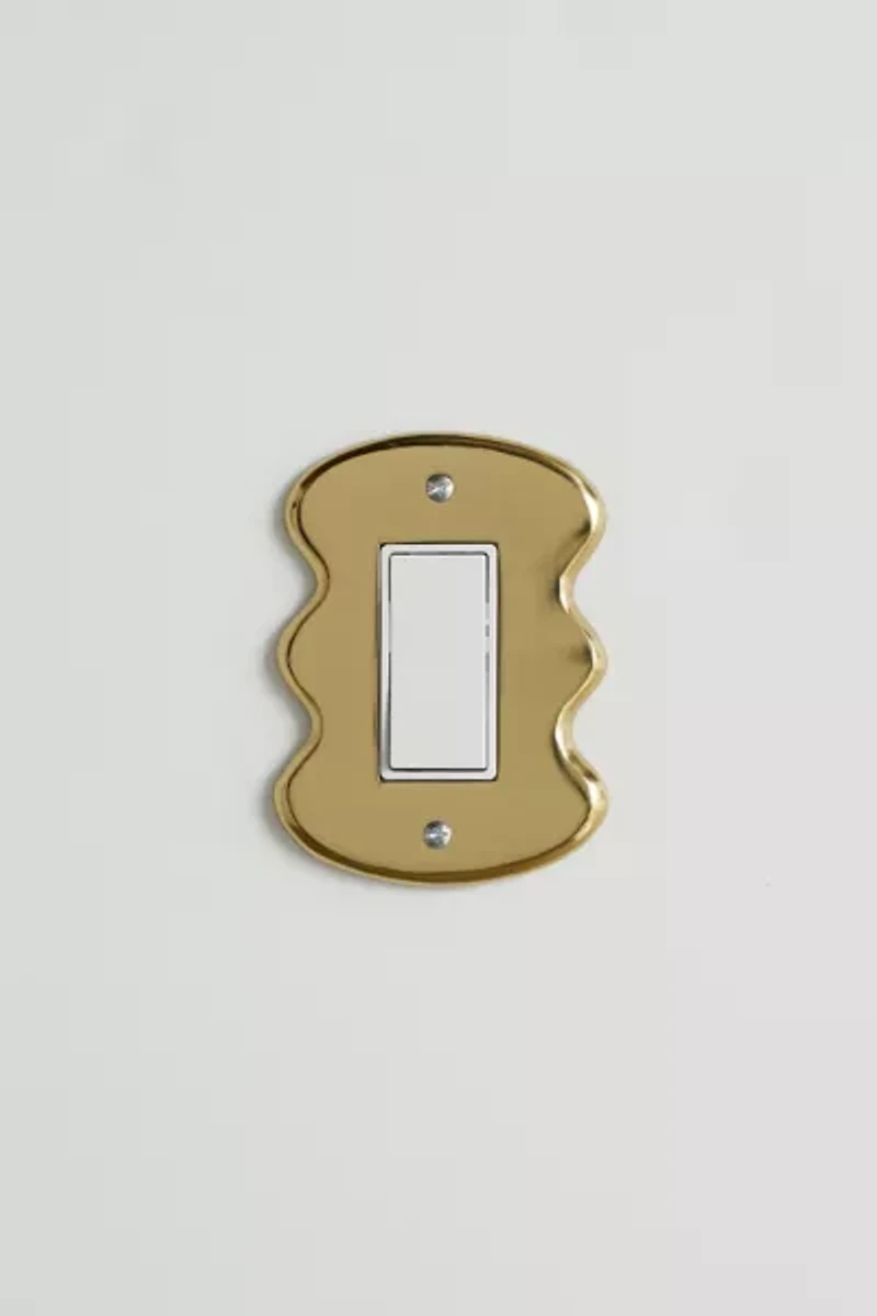 Maura Squiggle Shape Light Switch Cover