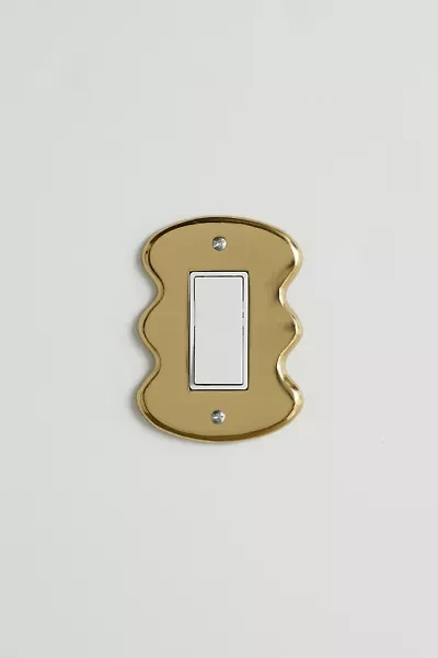 Maura Squiggle Shape Light Switch Cover