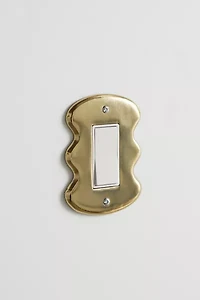 Maura Squiggle Shape Light Switch Cover