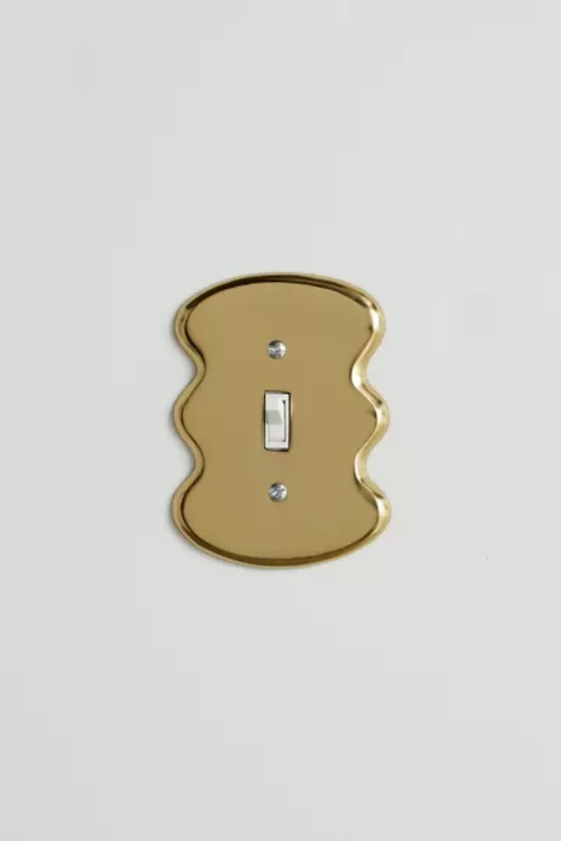 Maura Squiggle Shape Light Switch Cover
