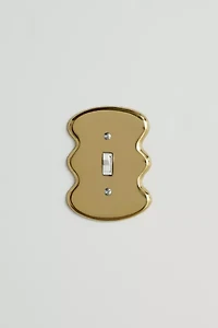 Maura Squiggle Shape Light Switch Cover
