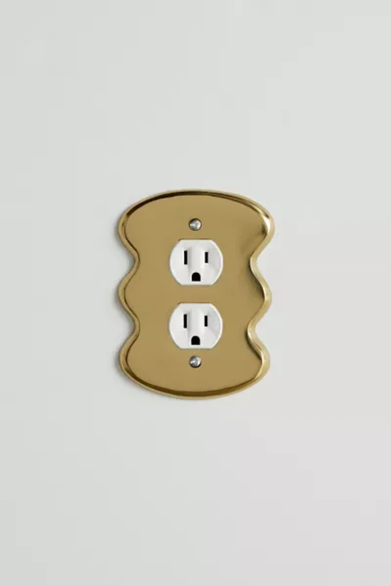 Maura Squiggle Shape Light Switch Cover