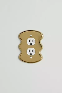 Maura Squiggle Shape Light Switch Cover