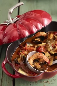 Staub Cast Iron 3-qt Tomato Cocotte