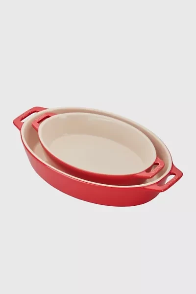 Staub Ceramic 2-pc Oval Baking Dish Set