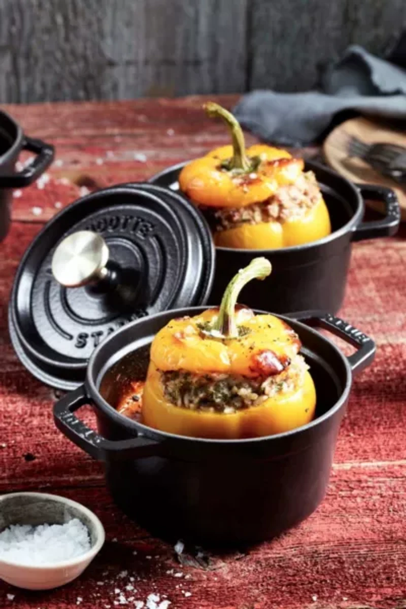Staub Cast Iron 0.75-qt Round Cocotte