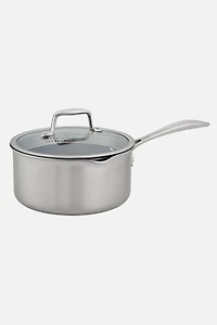 ZWILLING Clad CFX Stainless Steel 3-qt Ceramic Nonstick Saucepan